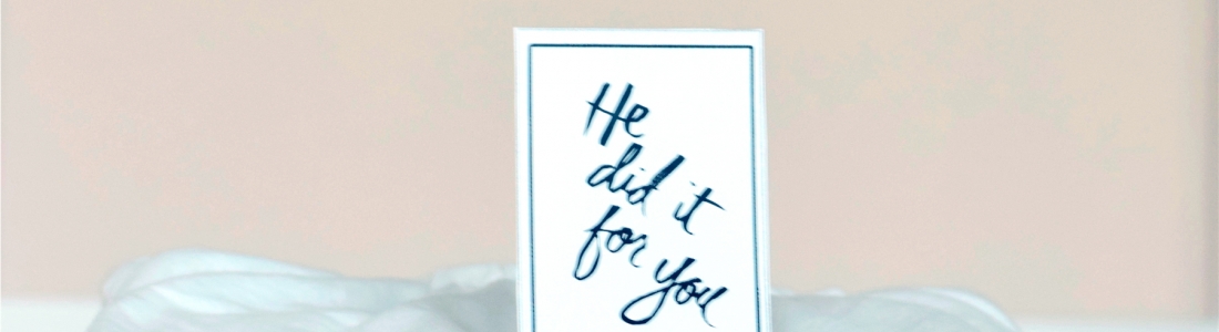 He did it for you – Easter Activity